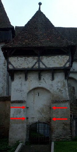 Torturm circa 1470 - 1620